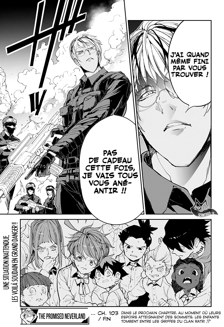 The Promised Neverland: Chapter chapitre-103 - Page 19