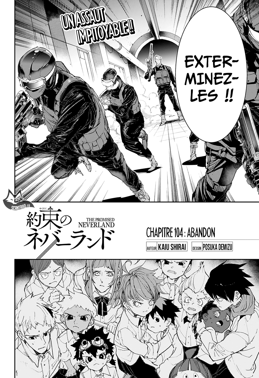 The Promised Neverland: Chapter chapitre-104 - Page 2
