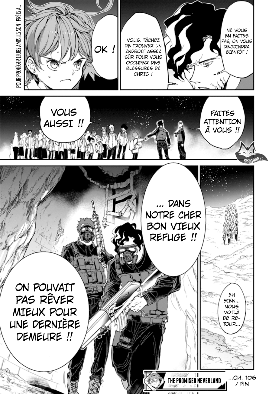 The Promised Neverland: Chapter chapitre-106 - Page 19