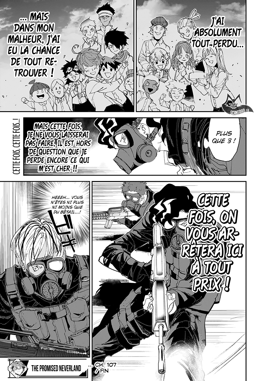 The Promised Neverland: Chapter chapitre-107 - Page 19