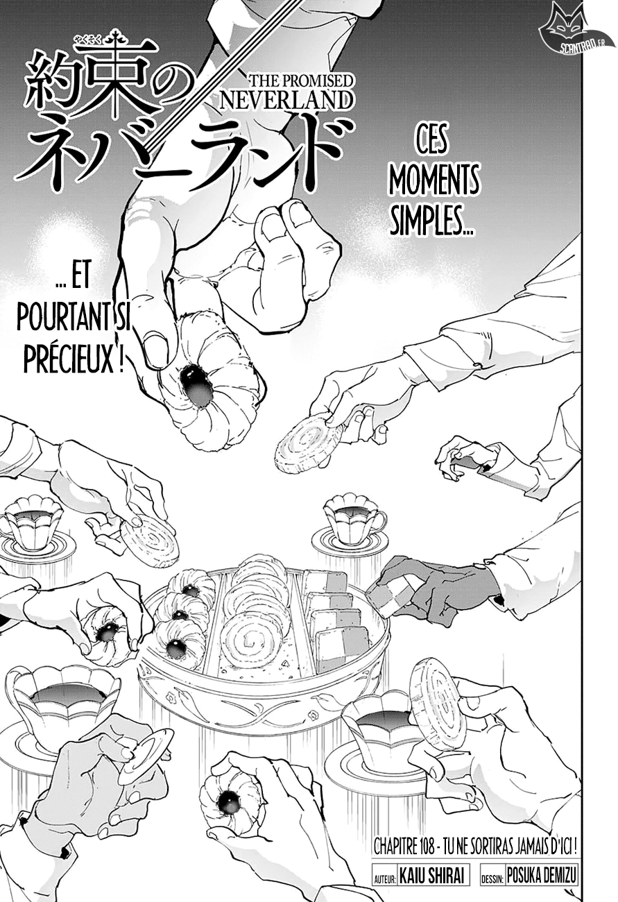 The Promised Neverland: Chapter chapitre-108 - Page 1