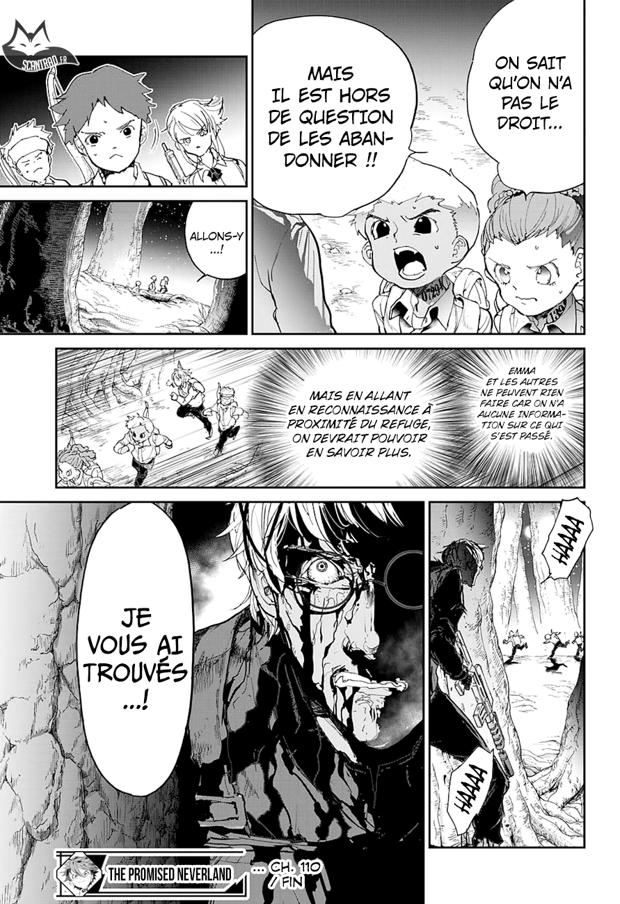 The Promised Neverland: Chapter chapitre-110 - Page 19