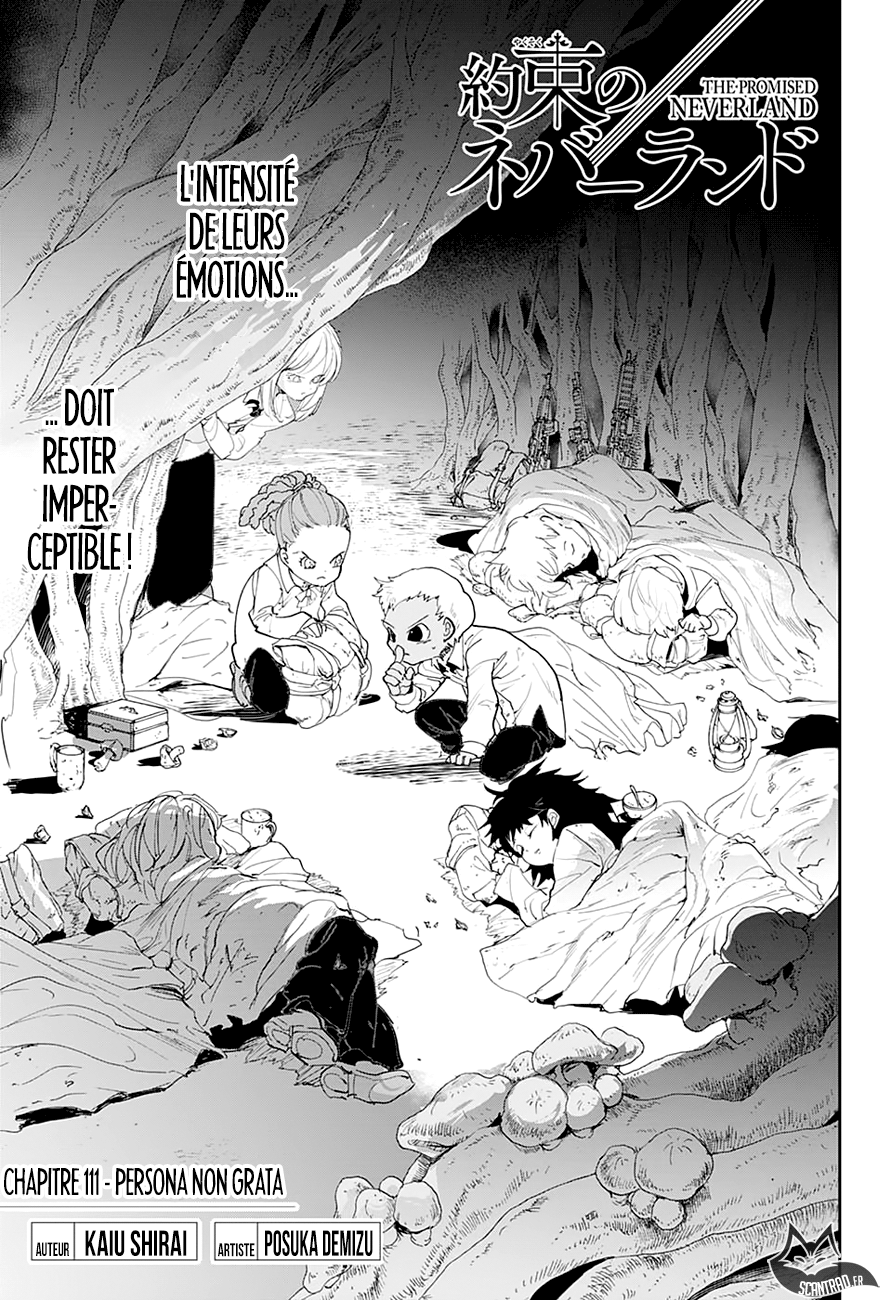 The Promised Neverland: Chapter chapitre-111 - Page 1
