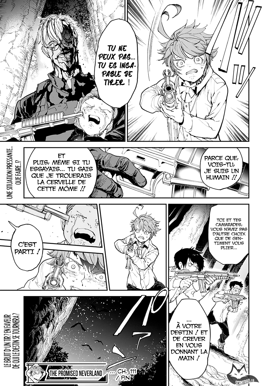 The Promised Neverland: Chapter chapitre-111 - Page 19
