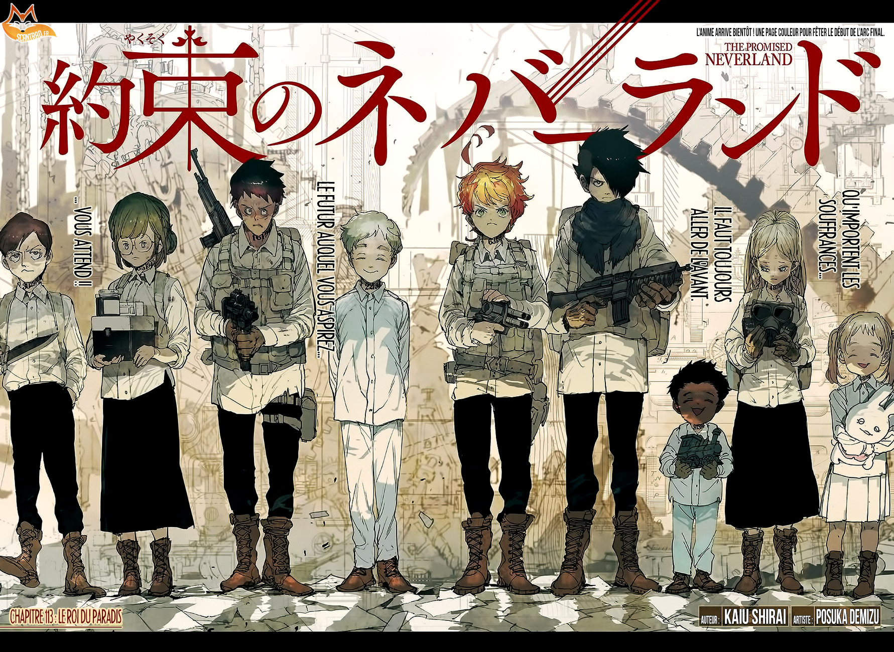 The Promised Neverland: Chapter chapitre-113 - Page 2