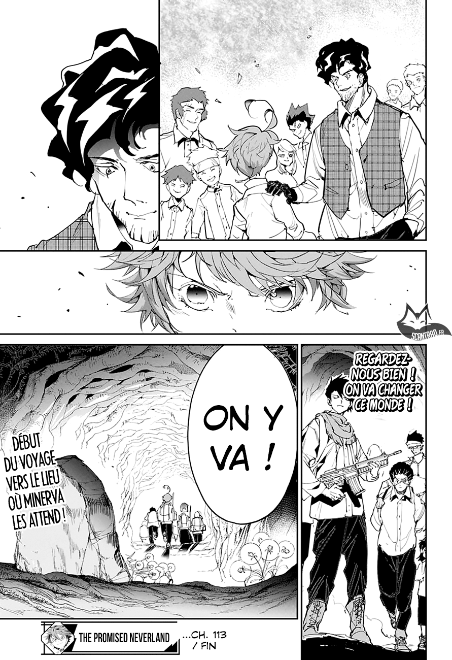 The Promised Neverland: Chapter chapitre-113 - Page 19