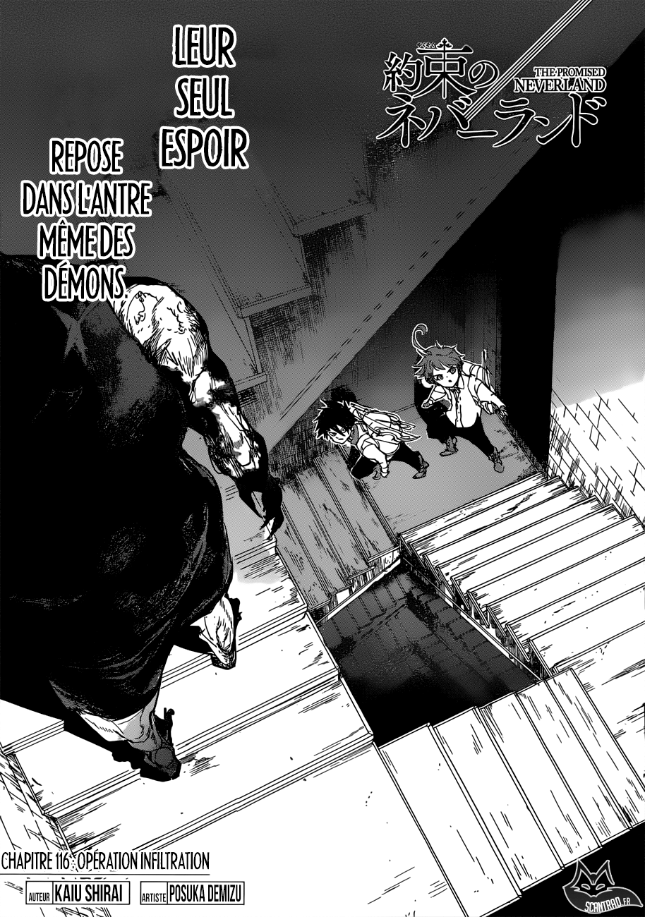 The Promised Neverland: Chapter chapitre-116 - Page 1