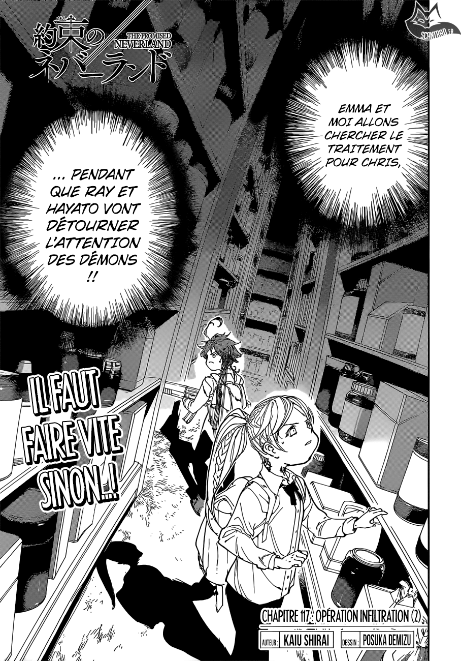 The Promised Neverland: Chapter chapitre-117 - Page 3