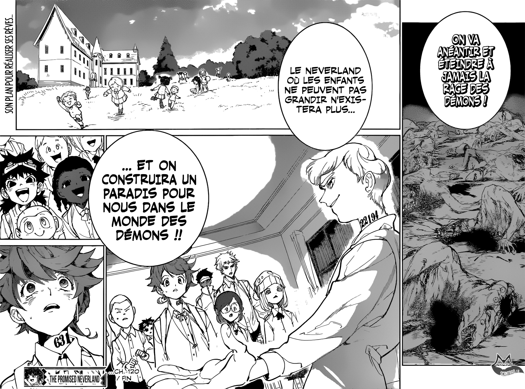 The Promised Neverland: Chapter chapitre-120 - Page 17