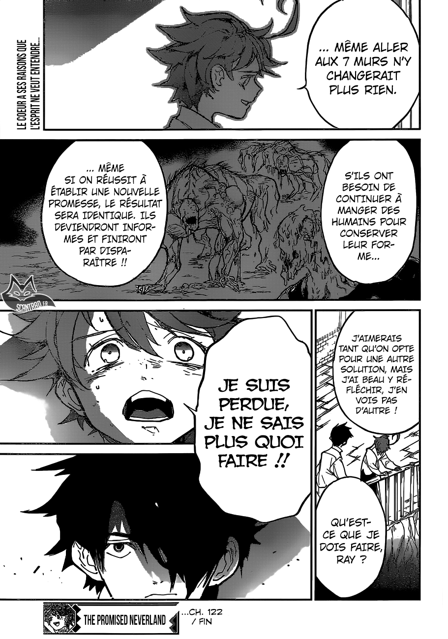 The Promised Neverland: Chapter chapitre-122 - Page 19