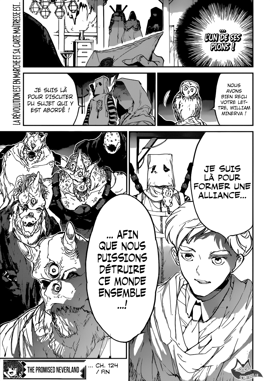The Promised Neverland: Chapter chapitre-124 - Page 19