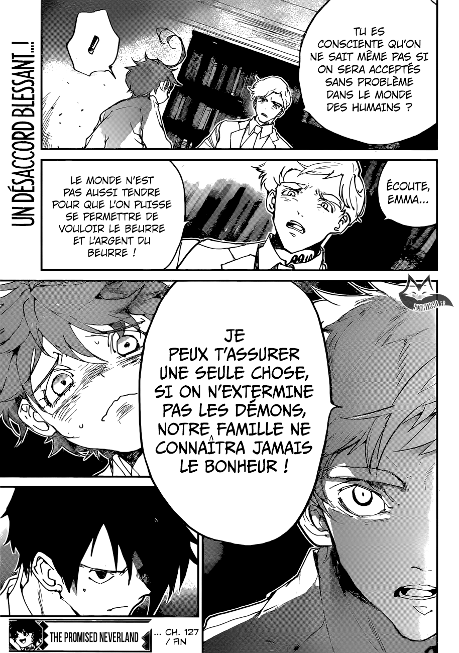 The Promised Neverland: Chapter chapitre-127 - Page 19