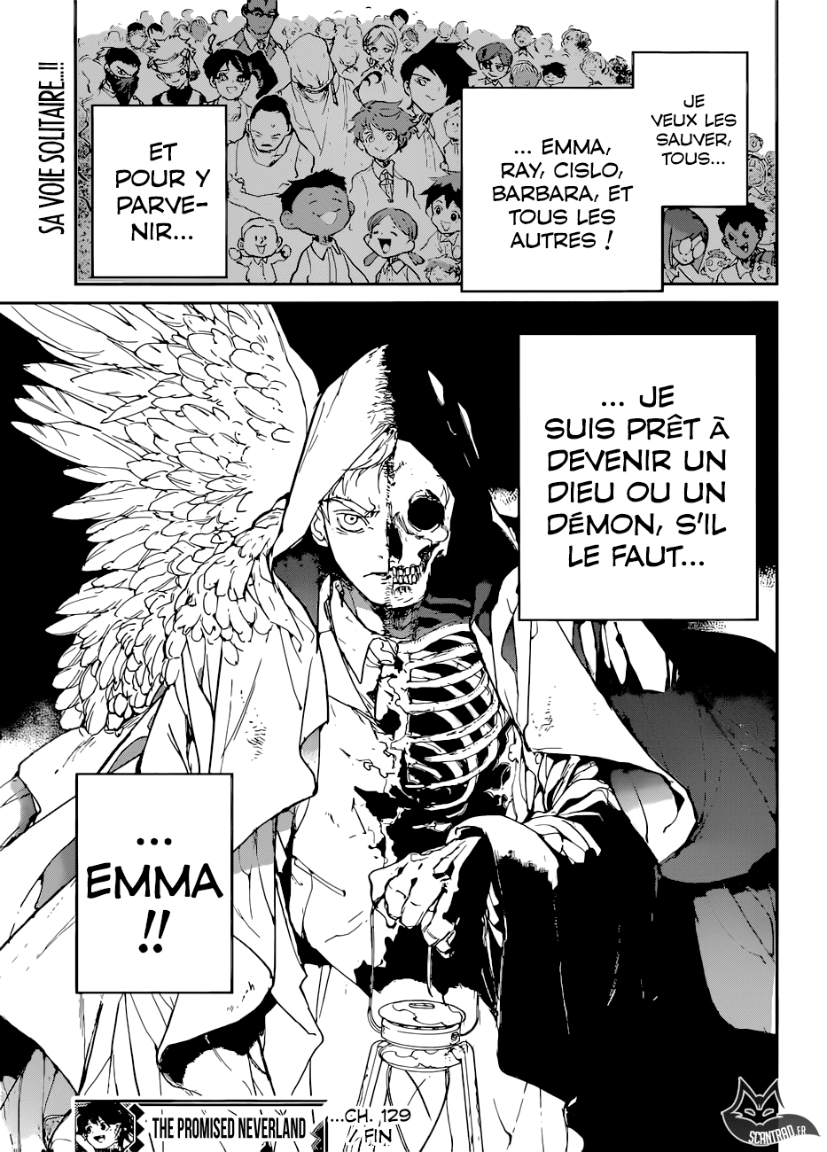 The Promised Neverland: Chapter chapitre-129 - Page 17
