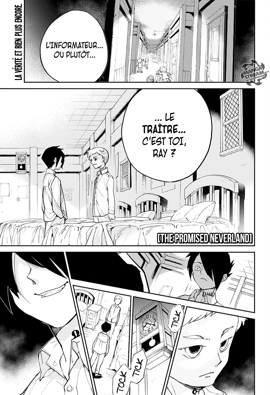 The Promised Neverland: Chapter chapitre-13 - Page 1
