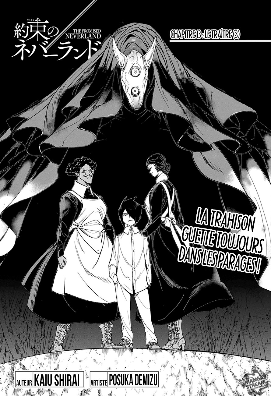 The Promised Neverland: Chapter chapitre-13 - Page 2