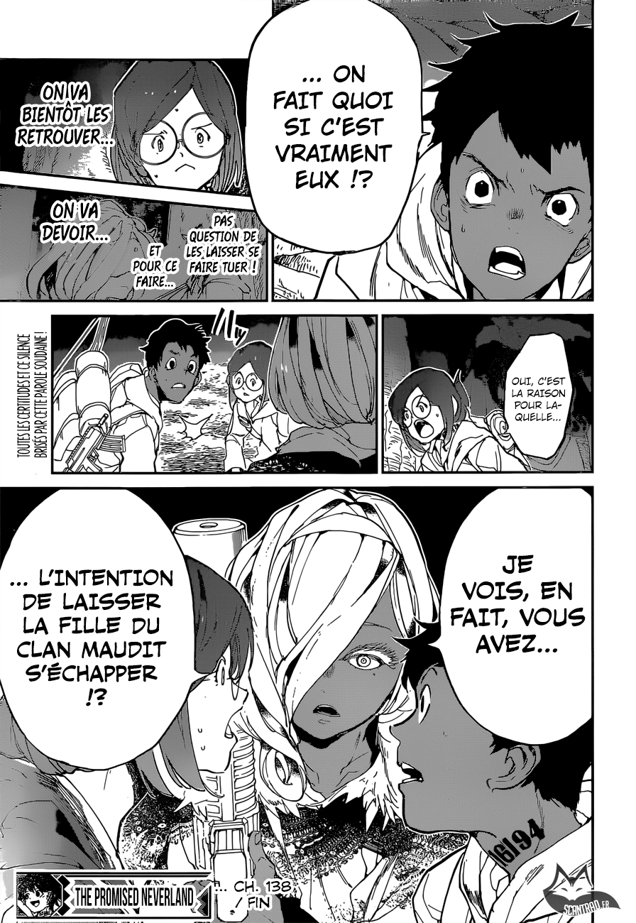 The Promised Neverland: Chapter chapitre-138 - Page 22