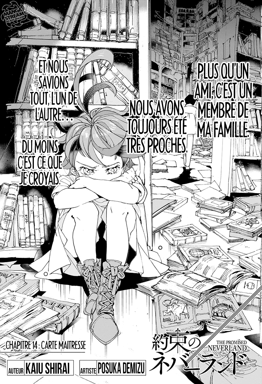The Promised Neverland: Chapter chapitre-14 - Page 3