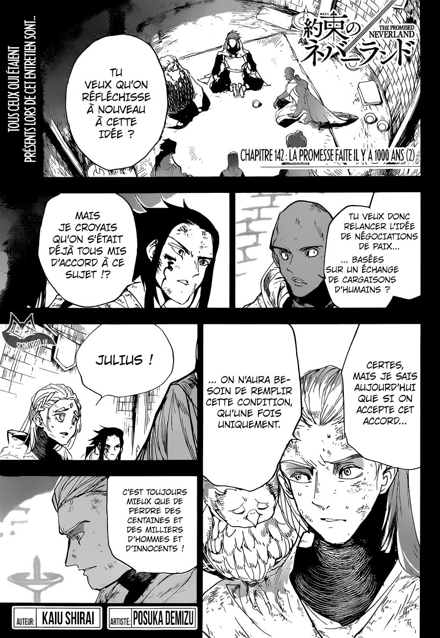 The Promised Neverland: Chapter chapitre-142 - Page 3