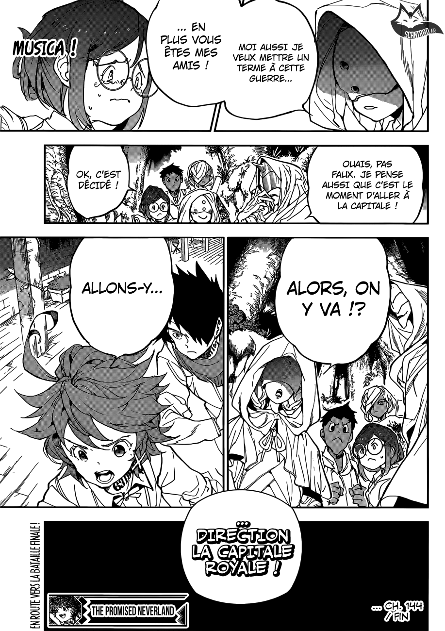 The Promised Neverland: Chapter chapitre-144 - Page 19