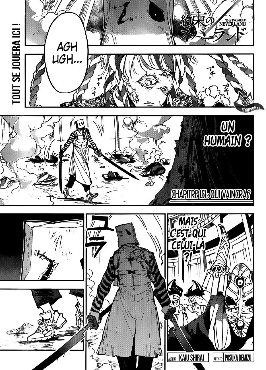 The Promised Neverland: Chapter chapitre-151 - Page 1