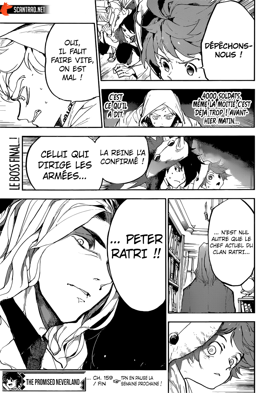 The Promised Neverland: Chapter chapitre-159 - Page 20