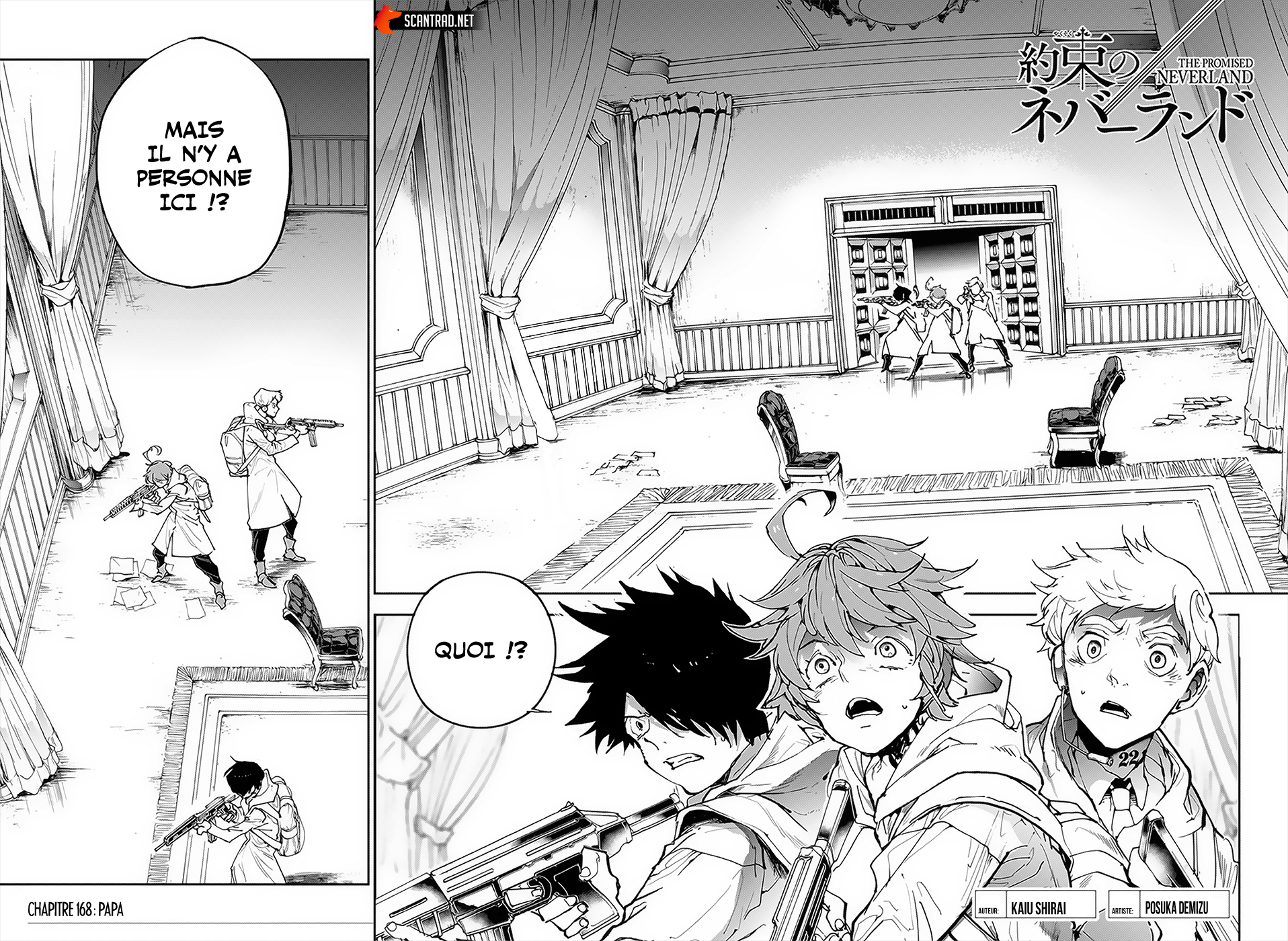 The Promised Neverland: Chapter chapitre-168 - Page 4
