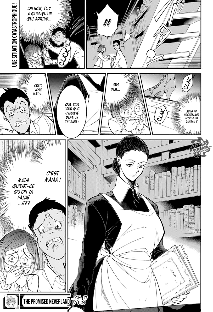 The Promised Neverland: Chapter chapitre-17 - Page 19