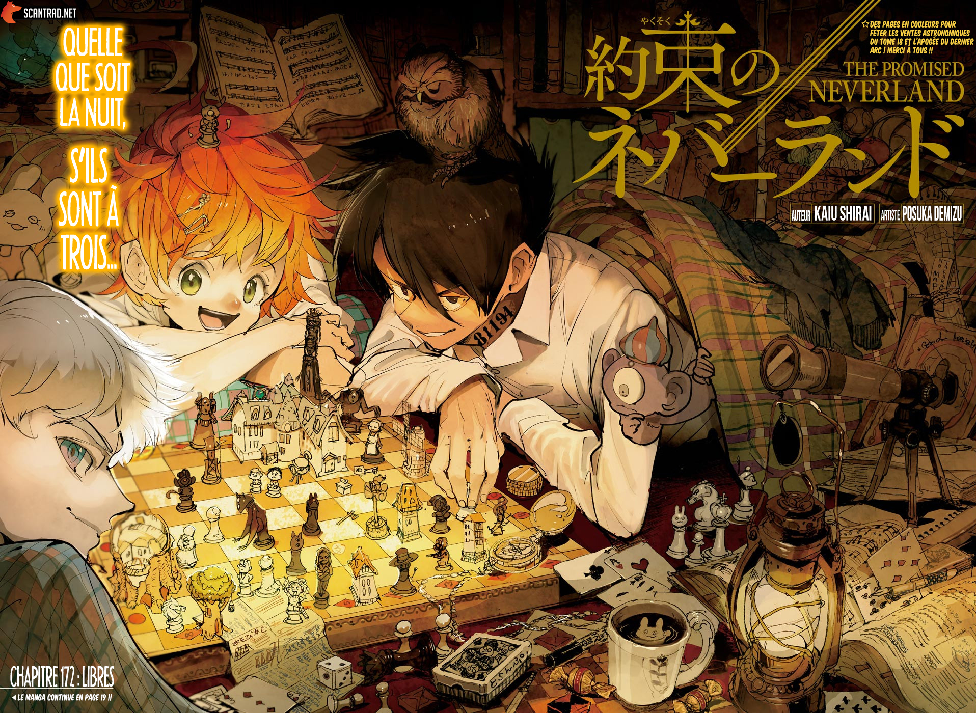 The Promised Neverland: Chapter chapitre-172 - Page 3