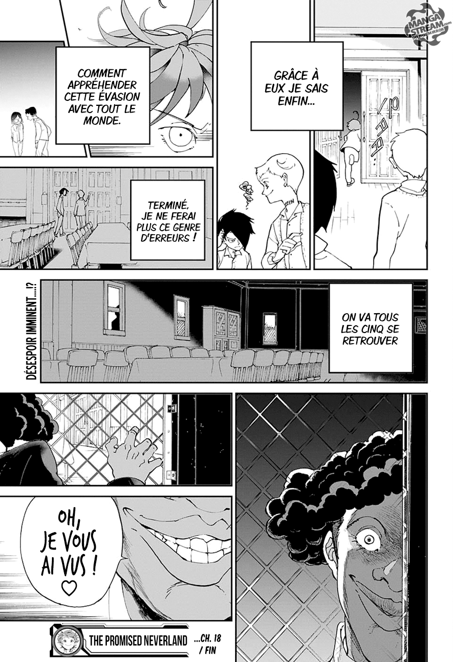 The Promised Neverland: Chapter chapitre-18 - Page 21