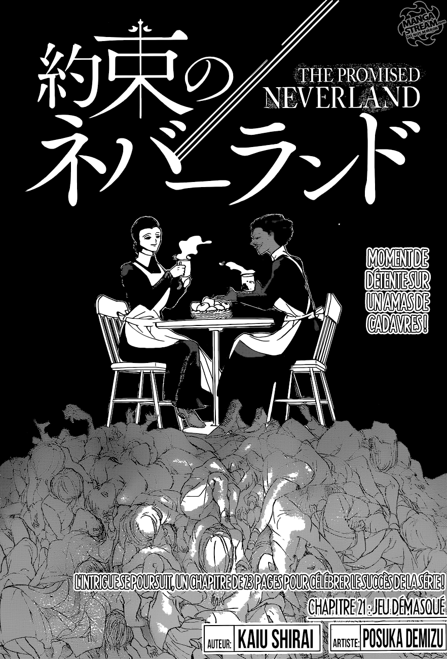 The Promised Neverland: Chapter chapitre-21 - Page 2