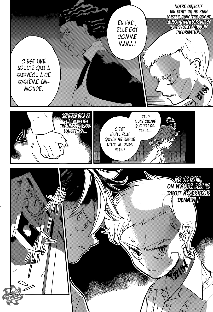 The Promised Neverland: Chapter chapitre-21 - Page 22