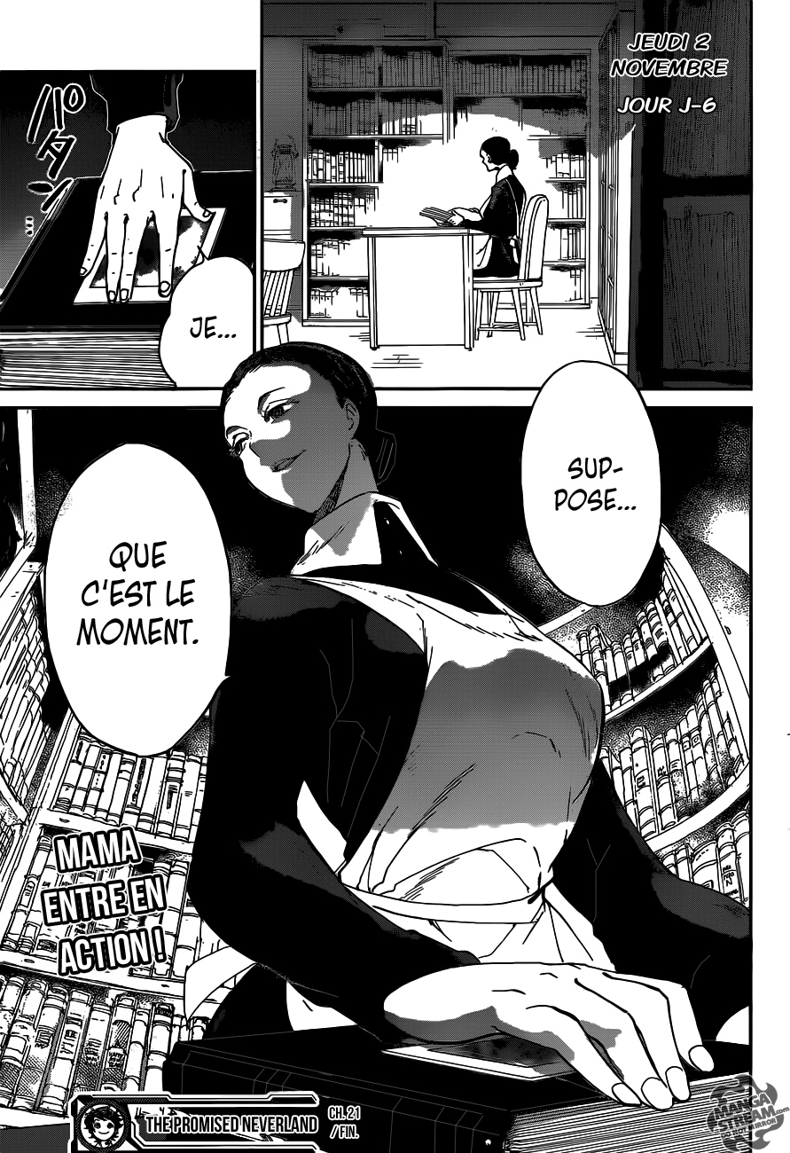 The Promised Neverland: Chapter chapitre-21 - Page 23
