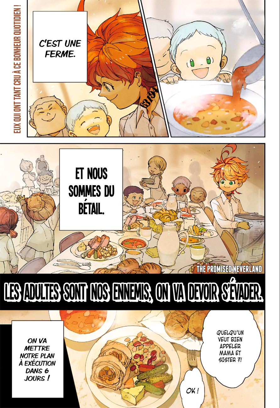 The Promised Neverland: Chapter chapitre-23 - Page 1