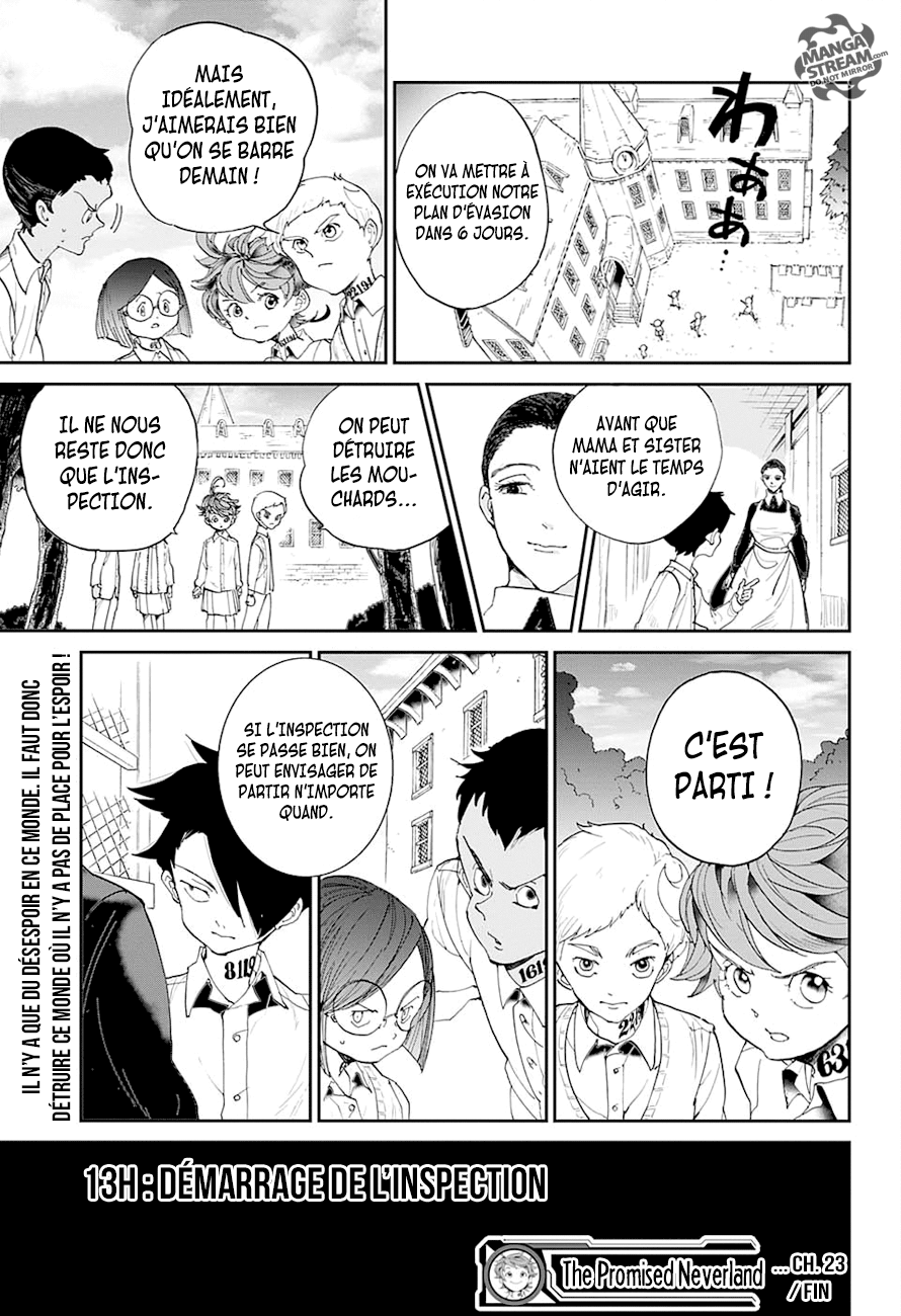 The Promised Neverland: Chapter chapitre-23 - Page 20