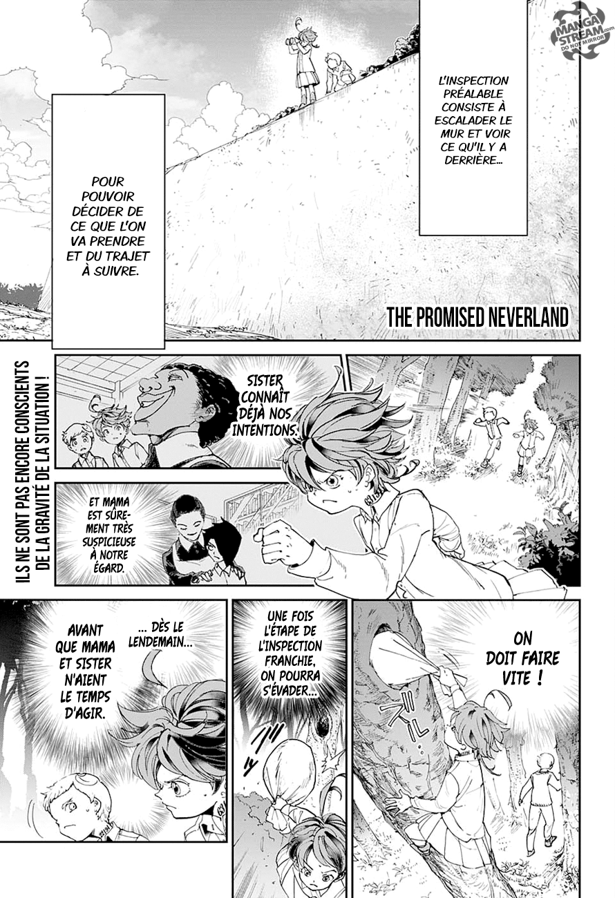 The Promised Neverland: Chapter chapitre-24 - Page 1