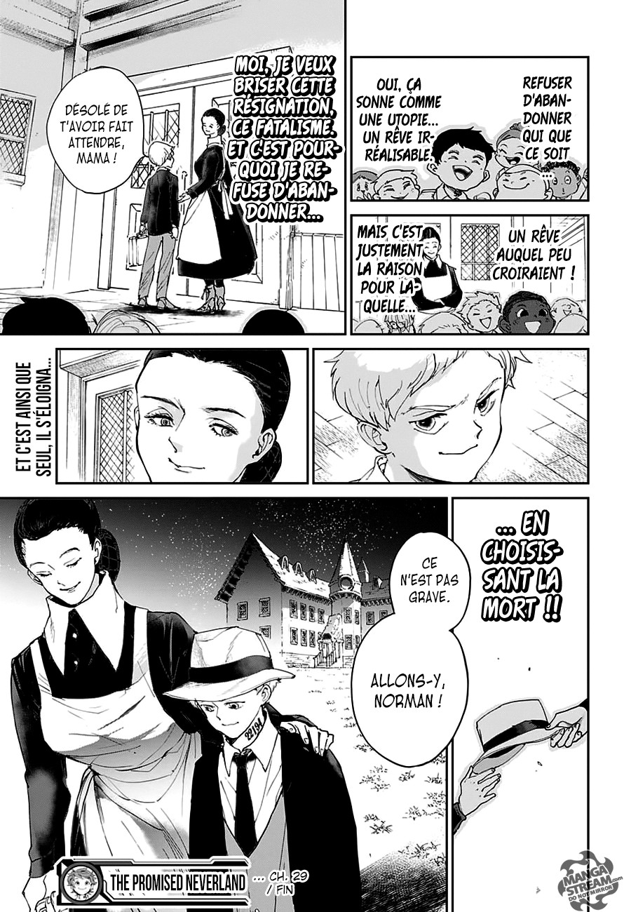 The Promised Neverland: Chapter chapitre-29 - Page 19