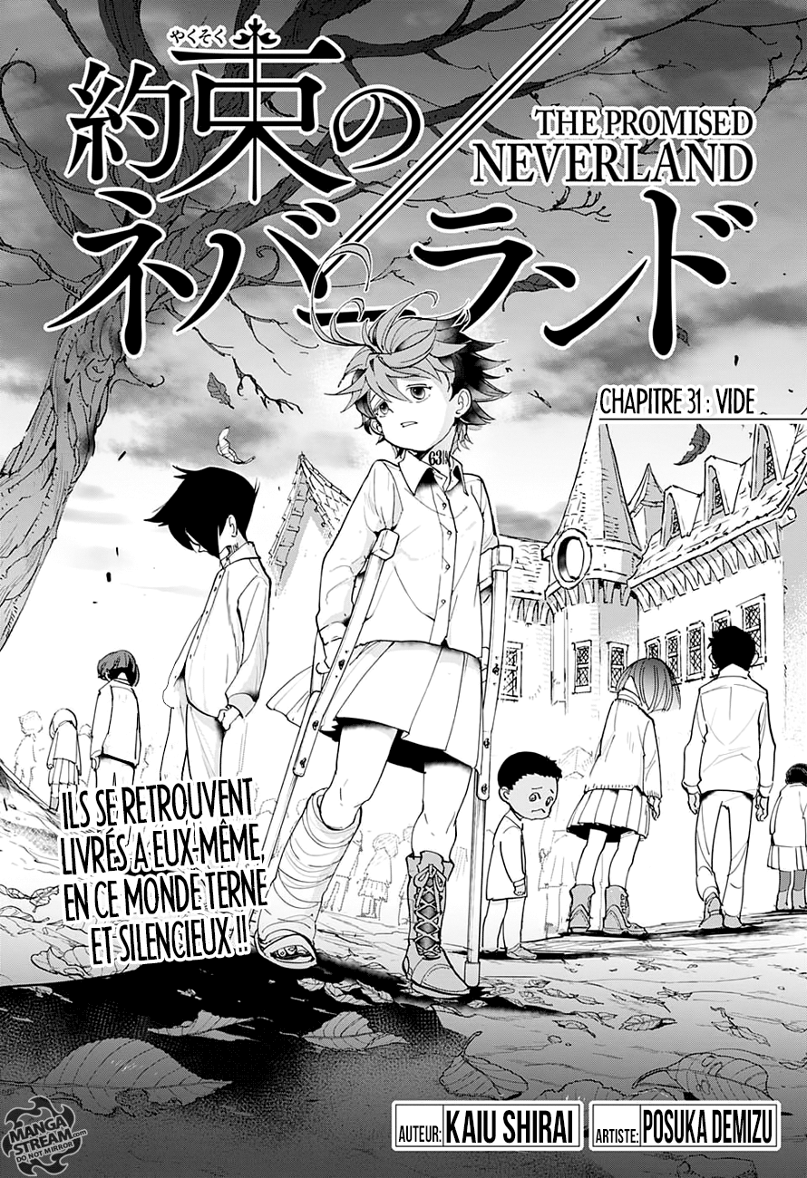 The Promised Neverland: Chapter chapitre-31 - Page 3
