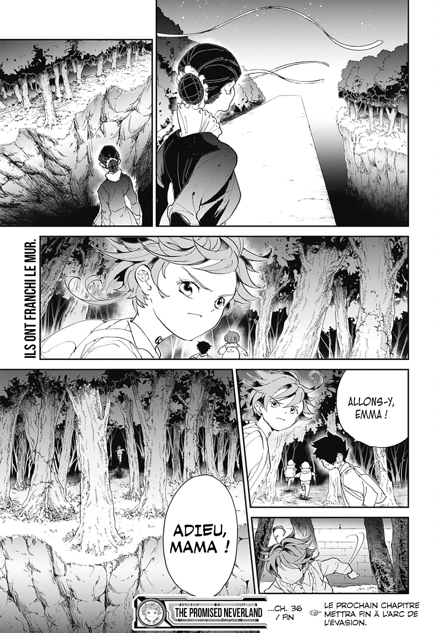 The Promised Neverland: Chapter chapitre-36 - Page 17