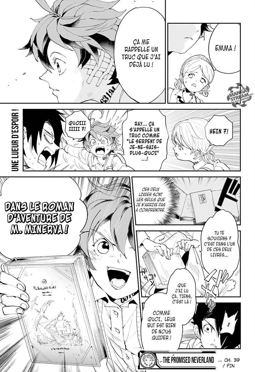 The Promised Neverland: Chapter chapitre-39 - Page 18