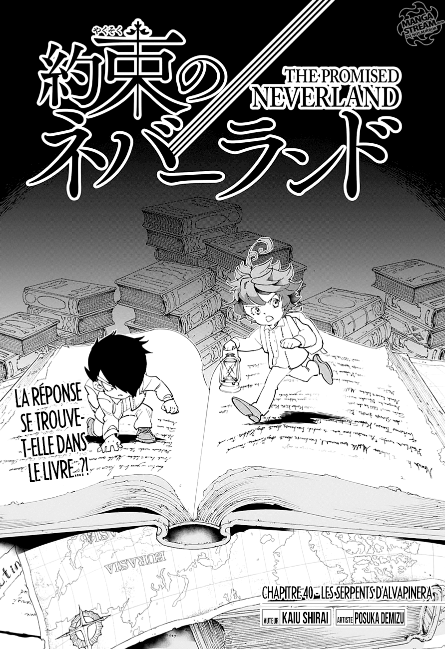 The Promised Neverland: Chapter chapitre-40 - Page 3