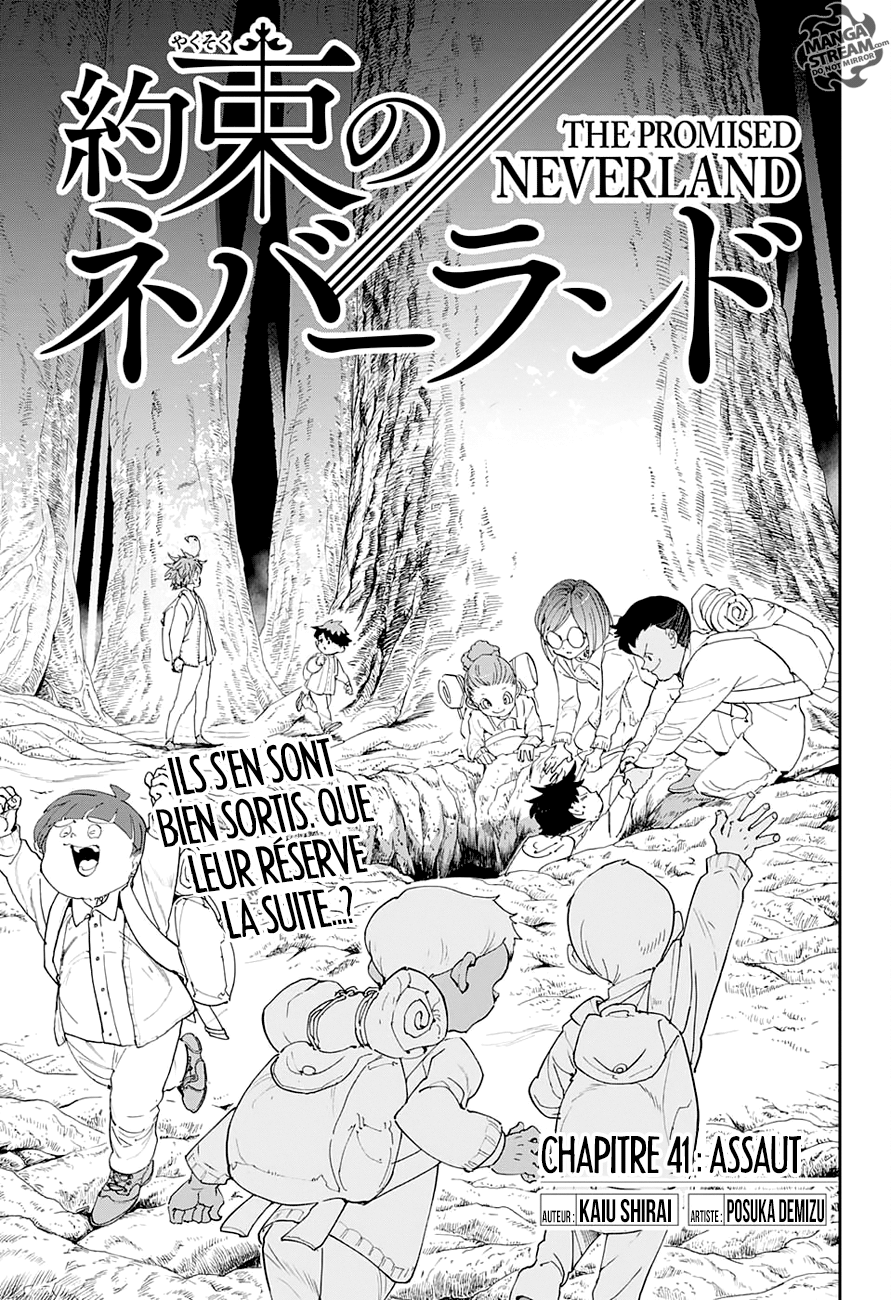 The Promised Neverland: Chapter chapitre-41 - Page 1