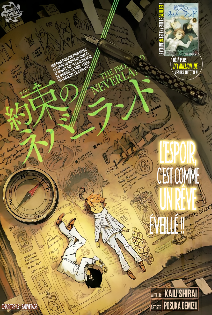 The Promised Neverland: Chapter chapitre-45 - Page 1