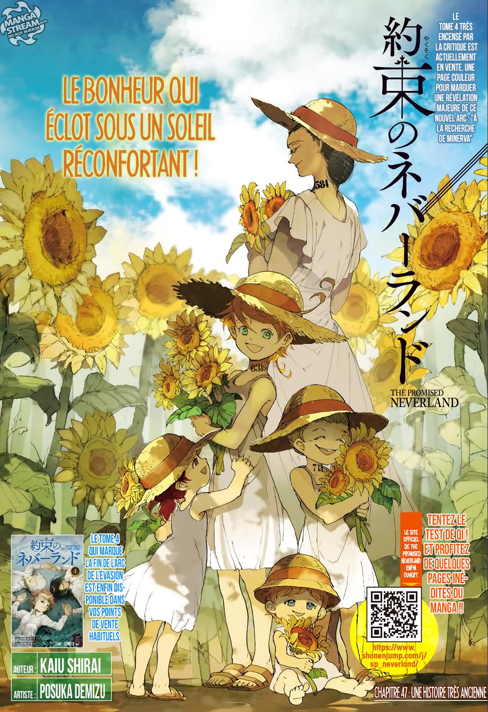 The Promised Neverland: Chapter chapitre-47 - Page 1
