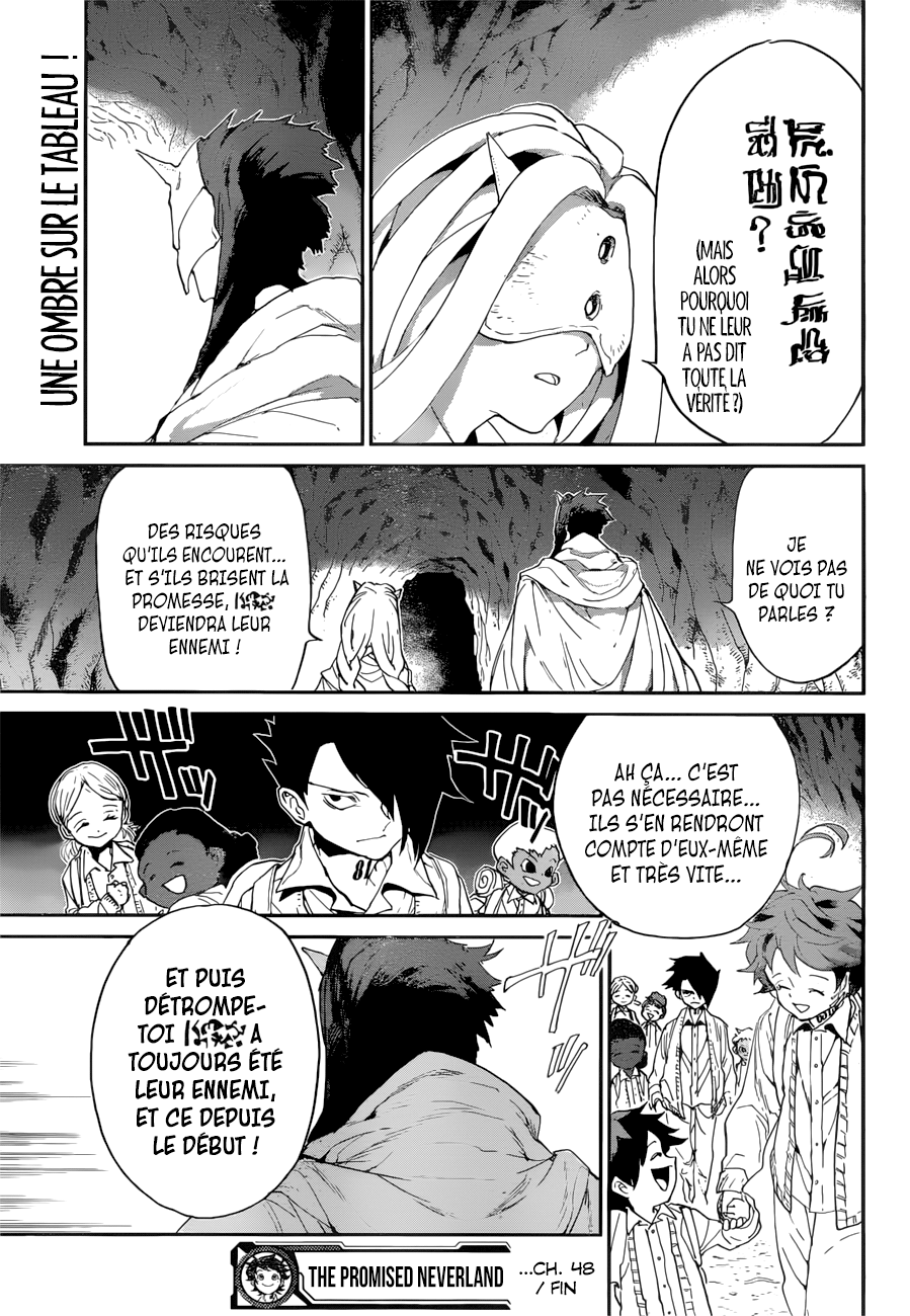 The Promised Neverland: Chapter chapitre-48 - Page 19