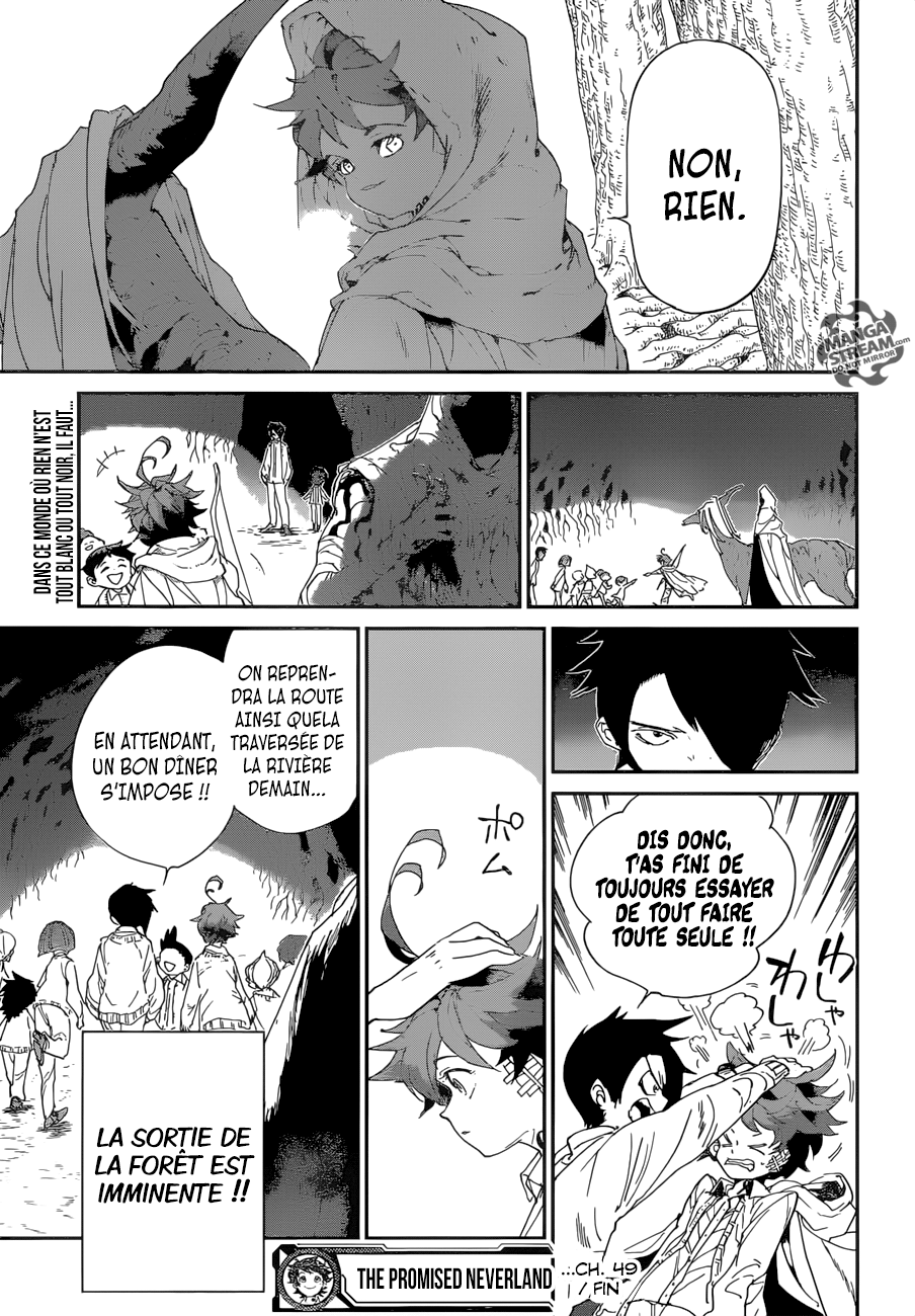 The Promised Neverland: Chapter chapitre-49 - Page 18