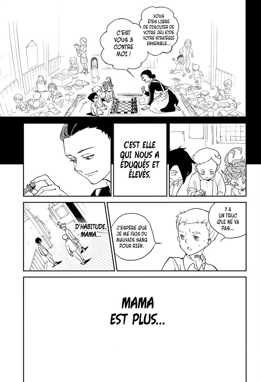 The Promised Neverland: Chapter chapitre-5 - Page 13