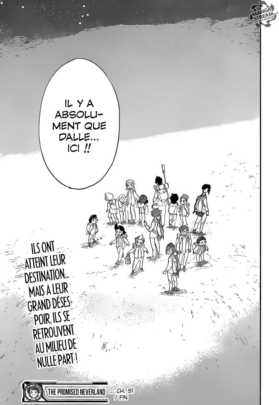 The Promised Neverland: Chapter chapitre-51 - Page 20