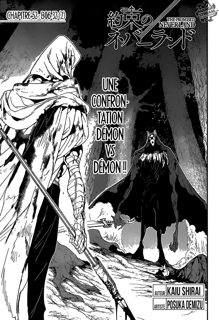 The Promised Neverland: Chapter chapitre-52 - Page 3