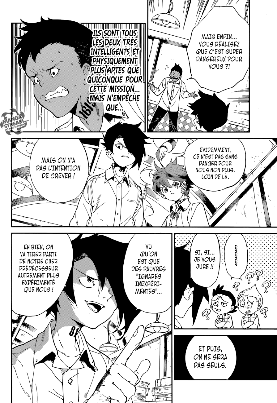 The Promised Neverland: Chapter chapitre-56 - Page 16