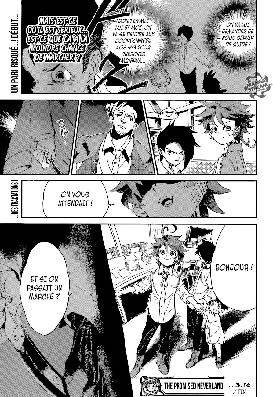 The Promised Neverland: Chapter chapitre-56 - Page 19
